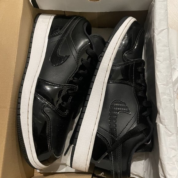 Air Jordan - Black Youth - 1 Low Se ASW (GS) - Uk 6 / cm 24.5/ 6.5Y - Picture 6 of 6